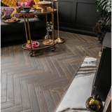 Ancona Chocolate Wood Effect Tile 80x442x8.5mm