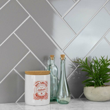 Bricks Grey Gloss 300x100x7mm