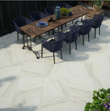 Calcatta Gold Matt Marble Effect Outdoor Tiles 610x610x20mm