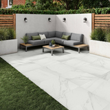 Calcatta Marble Effect Outdoor Tiles 760x760x20mm
