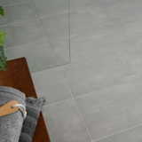 Concrete Flower Dark Grey 600x300x8.5mm