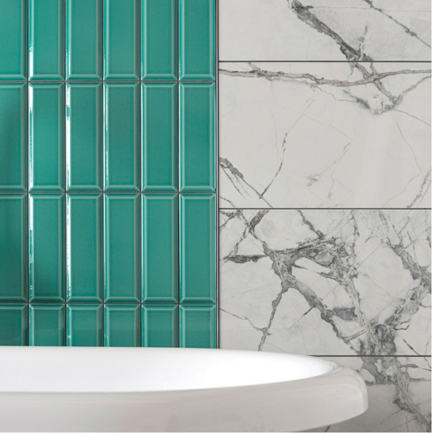 Ingot Verde Azulado 225x75x6mm – TF TILES