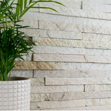 Ledgestone Ice White Split Face 300x150x10mm