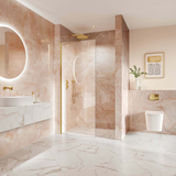 Lux Noor Peach Marble Effect Tile 1200x600x10.5mm