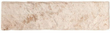 Muralla Beige Brick Wall Tile 75x280x7mm