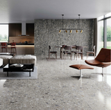 Ceppo Nuovo Grey Terrazzo Effect Tile 1197x597x8mm