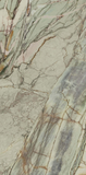 Abstract Rectified Polished Porcelain Green Tiles 1200x600x8mm