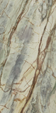 Abstract Rectified Polished Porcelain Green Tiles 1200x600x8mm