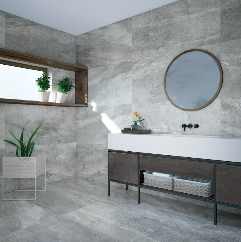Astra Grey Matt Tile 1200x600x9.3mm