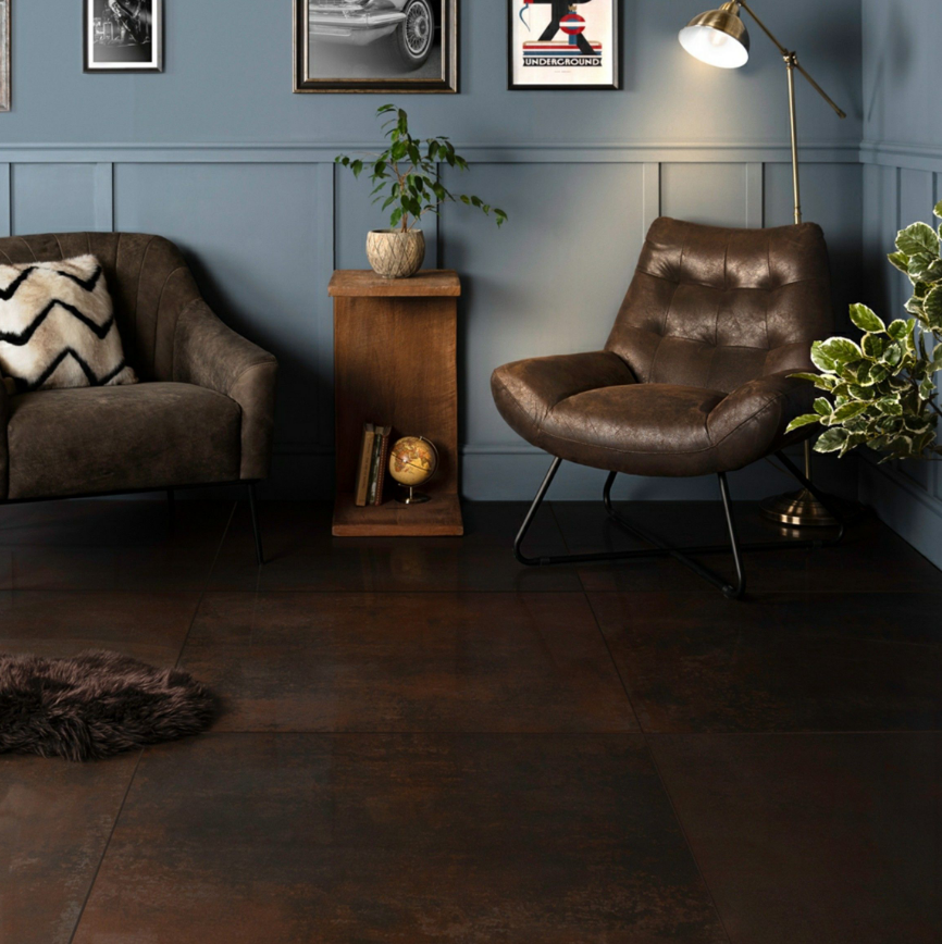 Stardust Oxide Brown Semi Polished 898x898x10mm – TF TILES