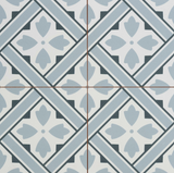 Tulips Blue Tiles 450x450x9mm