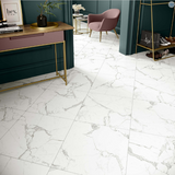 Versailles Carrara Marble Effect Matt 600x600x9mm