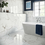 Versailles Carrara Marble Effect Polished Tiles 600x600x9mm