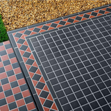 Victorian Black Mosaic 291x291x5mm