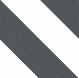 Zebra Black and White Patterned Matt Striped Tiles 223x223x11mm