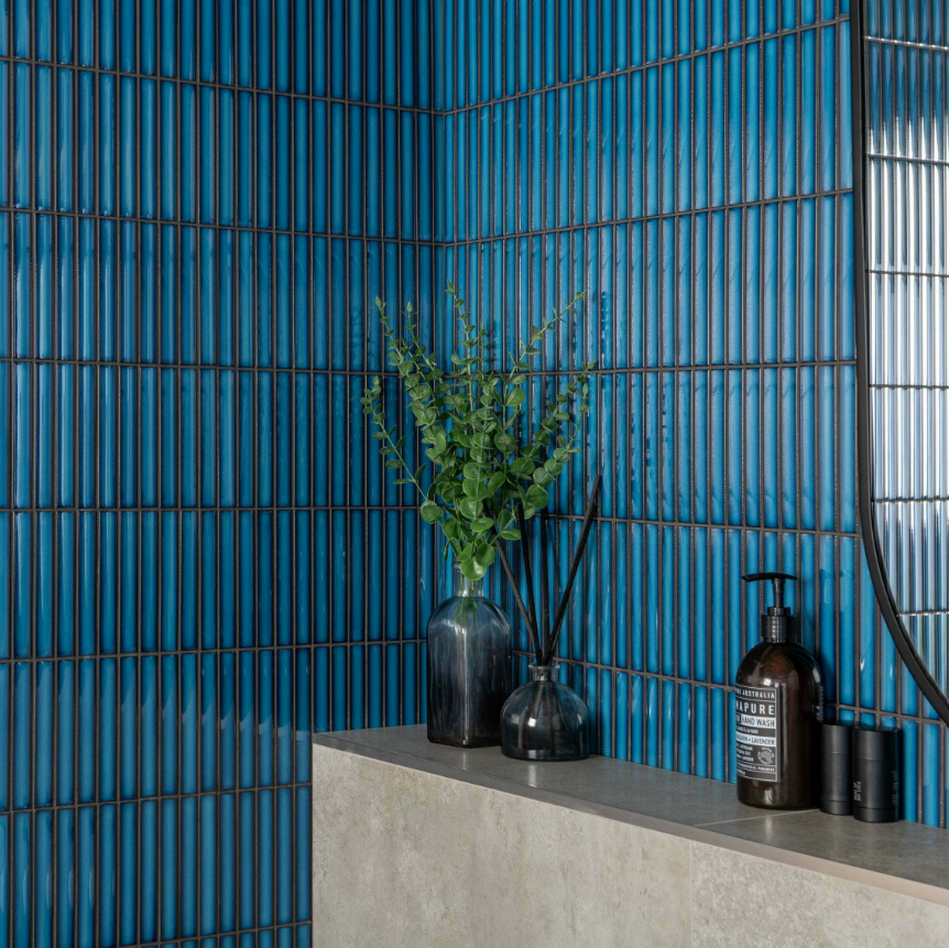 KitKat Blue Mosaic Tiles 299x296x8mm – TF TILES