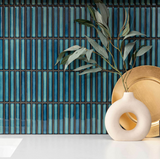 KitKat Blue Two-Tone Mosaic Tile 299x296x8mm