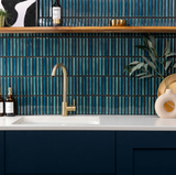 KitKat Blue Two-Tone Mosaic Tile 299x296x8mm