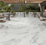 Lancaster Marble Effect Outdoor Tiles 900x600x20mm