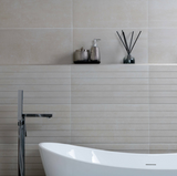 Porto Ivory Matt Concrete Effect Tiles 585x292x8mm