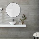 Porto Grey Matt Concrete Effect Tiles 585x292x8mm