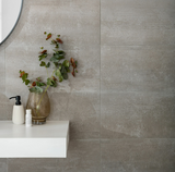 Porto Grey Matt Concrete Effect Tiles 585x292x8mm