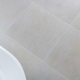 Porto Ivory Matt Concrete Effect Tiles 585x292x8mm