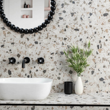 Rialto Twister Mix Matt Grey Rectified 598x598x8mm