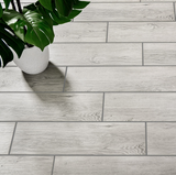 Star Wood Grey Wood Effect Tile 598x185x8mm