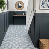 Tulips Blue Tiles 450x450x9mm