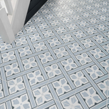 Tulips Blue Tiles 450x450x9mm