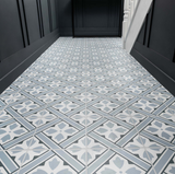 Tulips Blue Tiles 450x450x9mm