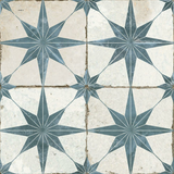 Vintage Blue Star 450x450x10mm